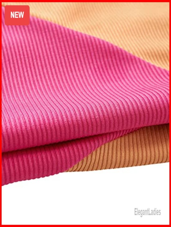 Slim Fit Ribbed Knit Crop Tank Top Sleeveless Summer Vest - Picture 5 of 7